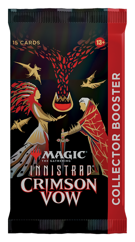COLLECTOR Booster Pack ~ Crimson Vow ~ Magic the Gathering MTG SEALED