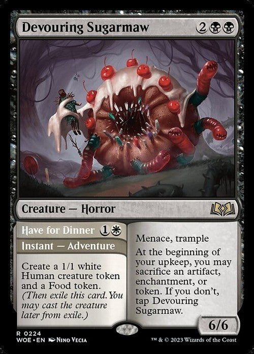 Devouring Sugarmaw ~ Wilds of Eldraine [ NM ] [ Magic MTG ]