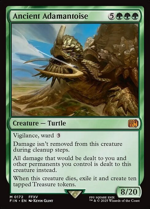 Ancient Adamantoise ~ Final Fantasy [ NM ] [ Magic MTG ]