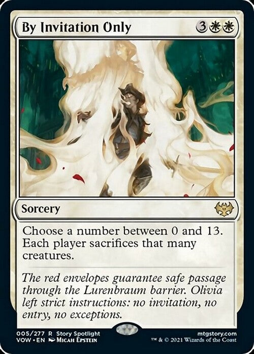 By Invitation Only ~ Crimson Vow [ NM ] [ Magic MTG ]