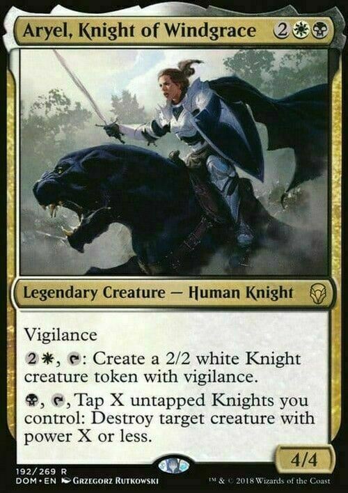 Aryel, Knight of Windgrace ~ Dominaria [ EX ] [ Magic MTG ]