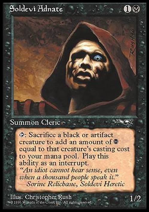 Soldevi Adnate (Version 2) ~ Alliances [ EX ] [ Magic MTG ]