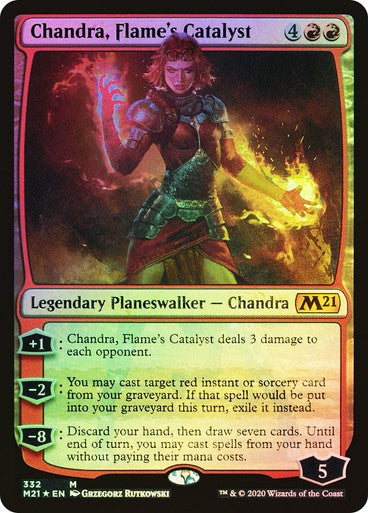 FOIL Chandra, Flame's Catalyst ~ Core 2021 [ EX ] [ Magic MTG ]