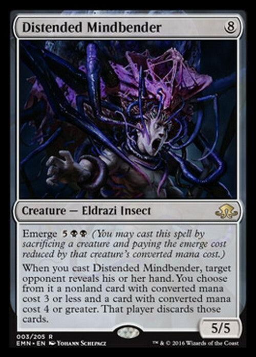 Distended Mindbender ~ Eldritch Moon [ EX ] [ Magic MTG ]