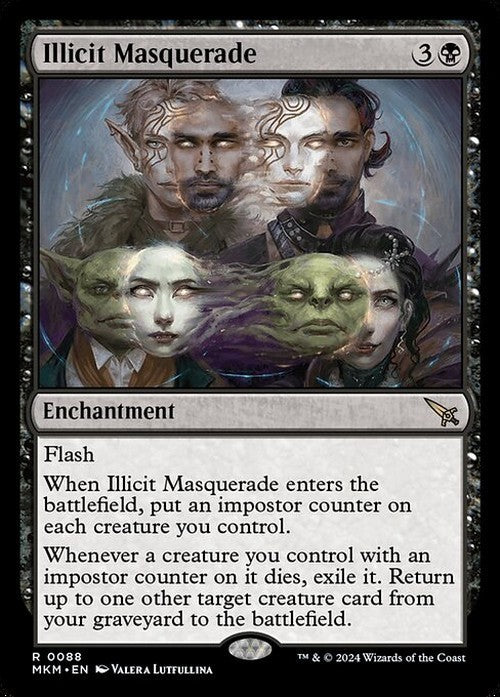 Illicit Masquerade ~ Murders at Karlov Manor [ NM ] [ Magic MTG ]