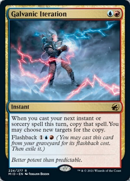 Galvanic Iteration ~ Midnight Hunt [ NM ] [ Magic MTG ]