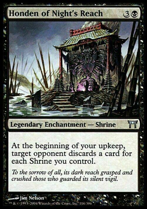 Honden of Night's Reach ~ Champions of Kamigawa [ PLAYED ] [ MTG ]