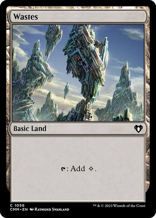 Wastes #1056 ~ Commander Masters [ NM ] [ Magic MTG ]