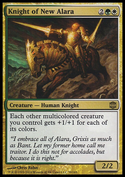 Knight of New Alara ~ Alara Reborn [ EX ] [ Magic MTG ]