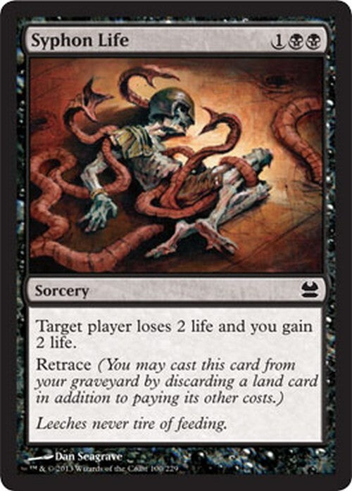 Syphon Life ~ Modern Masters 2013 [ EX ] [ Magic MTG ]