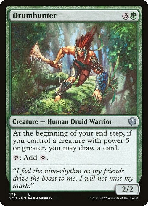 Drumhunter ~ Starter Commander [ NM ] [ Magic MTG ]