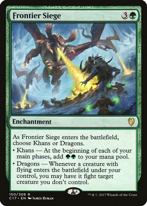 Frontier Siege ~ Commander 2017 [ EX ] [ Magic MTG ]