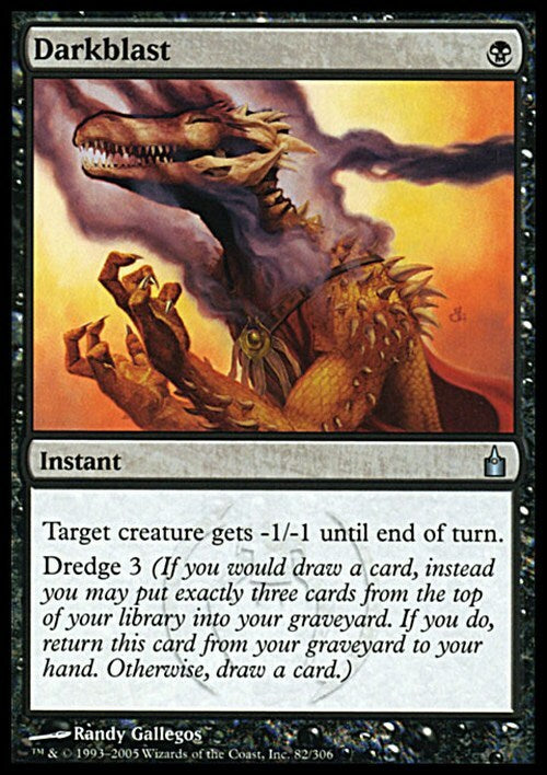 Darkblast ~ Ravnica: City of Guilds [ EX ] [ Magic MTG ]