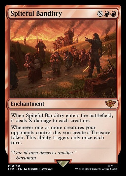 Spiteful Banditry ~ The Lord of the Rings [ NM ] [ Magic MTG ]