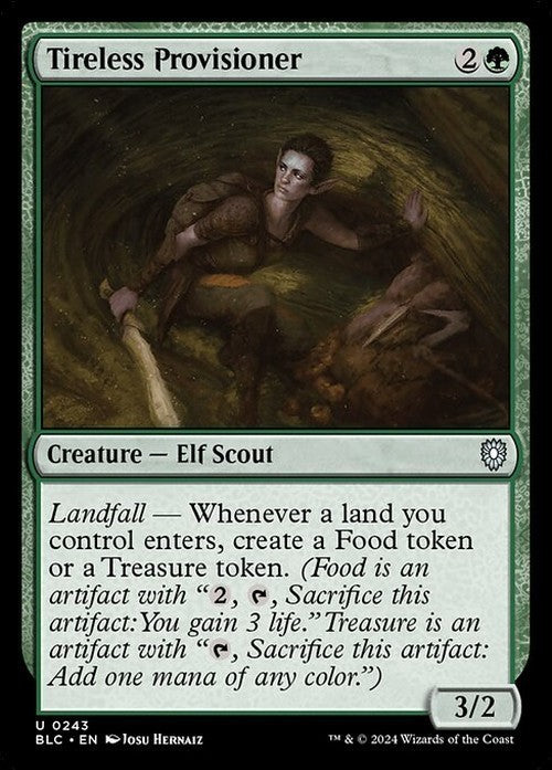 Tireless Provisioner ~ Commander: Bloomburrow [ NM ] [ Magic MTG ]