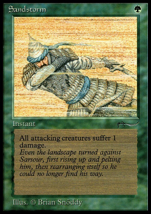 Sandstorm ~ Arabian Nights [ EX ] [ Magic MTG ]