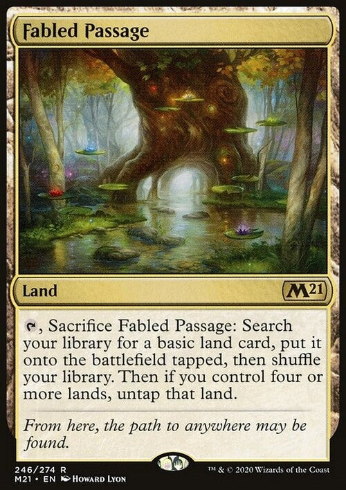 Fabled Passage ~ Core 2021 [ NM ] [ Magic MTG ]