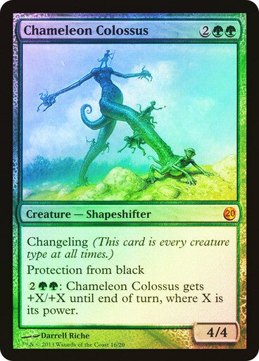 FOIL Chameleon Colossus ~ From the Vault [ NM ] [ Magic MTG ]