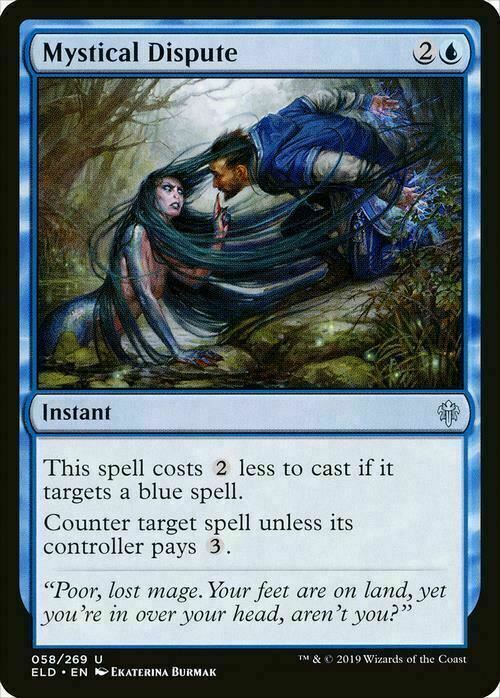 Mystical Dispute ~ Throne of Eldraine [ NM ] [ Magic MTG ]