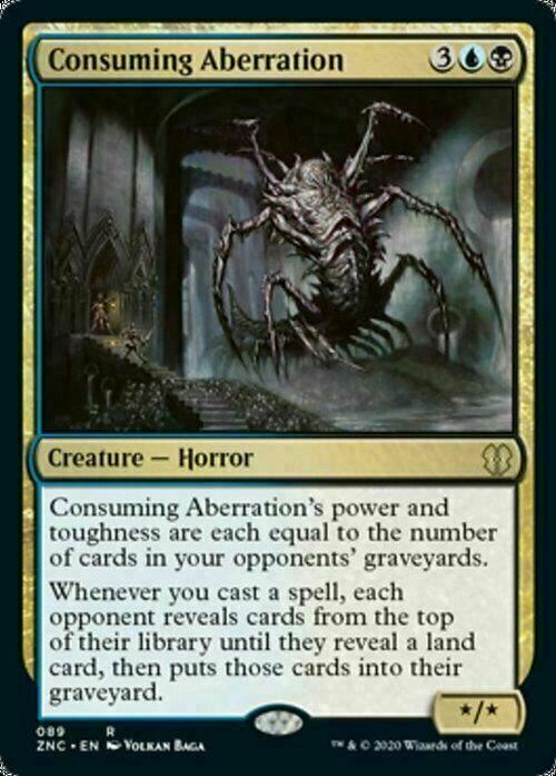 Consuming Aberration ~ Commander: Zendikar Rising [ NM ] [ Magic ]