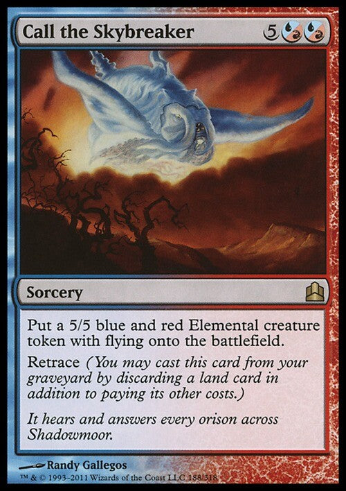Call the Skybreaker ~ Commander 2011 [ EX ] [ Magic MTG ]