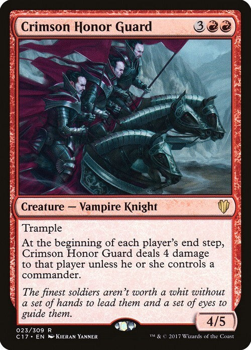 Crimson Honor Guard ~ Commander 2017 [ NM ] [ Magic MTG ]