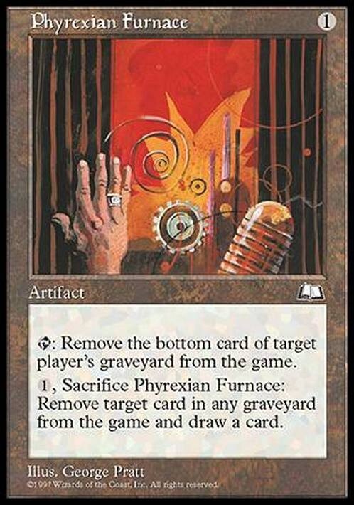 Phyrexian Furnace ~ Weatherlight [ EX ] [ Magic MTG ]