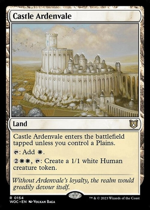 Castle Ardenvale ~ Commander: Wilds of Eldraine [ NM ] [ Magic MTG ]