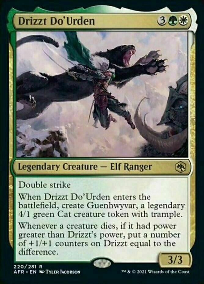 Drizzt Do'Urden ~ Adventures in the Forgotten Realms [ NM ] [ Magic MTG ]