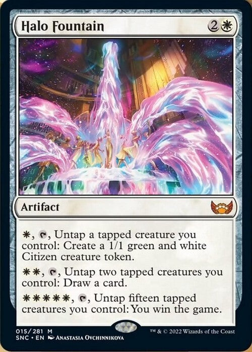 Halo Fountain ~ Streets of New Capenna [ NM ] [ Magic MTG ]