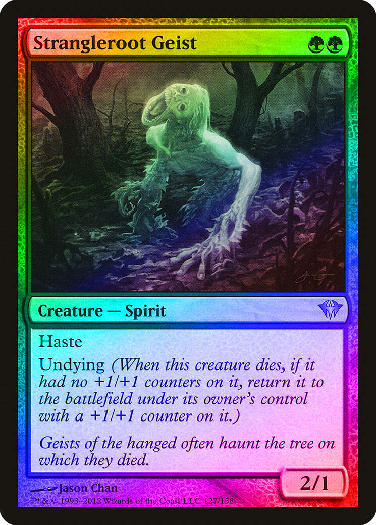 FOIL Strangleroot Geist ~ Dark Ascension [ NM ] [ Magic MTG ]