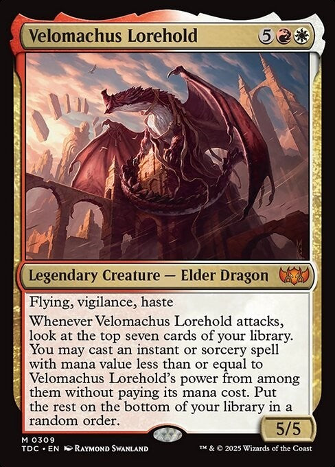 Velomachus Lorehold ~ Commander: Tarkir: Dragonstorm [ NM ] [ Magic MTG ]