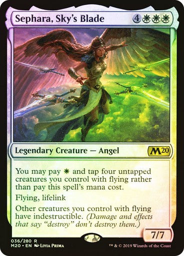 FOIL Sephara, Sky's Blade ~ Core 2020 [ NM ] [ Magic MTG ]