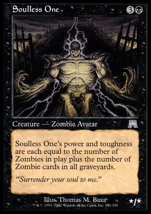 Soulless One ~ Onslaught [ EX ] [ Magic MTG ]