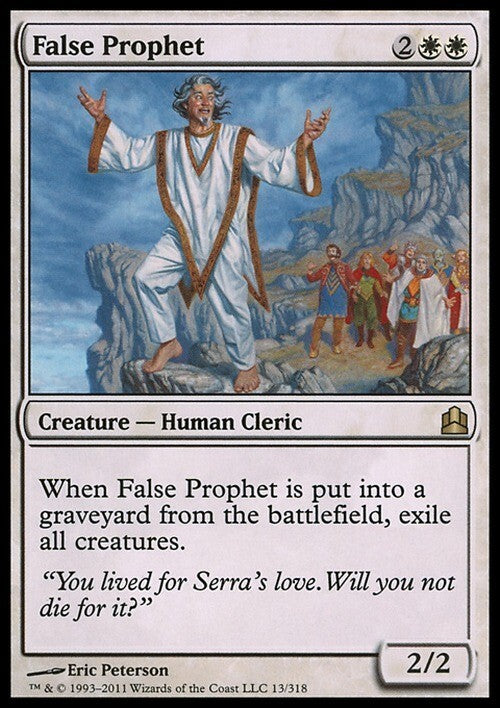 False Prophet ~ Commander 2011 [ EX ] [ Magic MTG ]