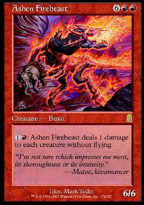 Ashen Firebeast ~ Odyssey [ EX ] [ Magic MTG ]