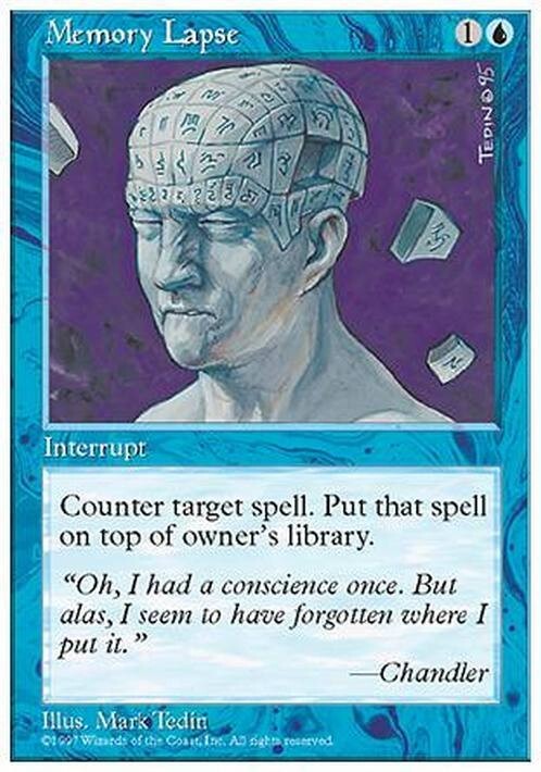 Memory Lapse ~ Fifth Edition [ EX ] [ Magic MTG ]