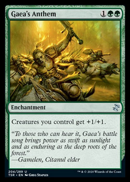 Gaea's Anthem ~ Time Spiral Remastered [ NM ] [ Magic MTG ]