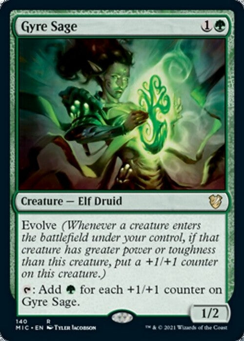 Gyre Sage ~ Commander: Midnight Hunt [ NM ] [ Magic MTG ]