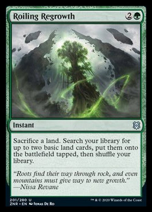 Roiling Regrowth ~ Zendikar Rising [ NM ] [ Magic MTG ]