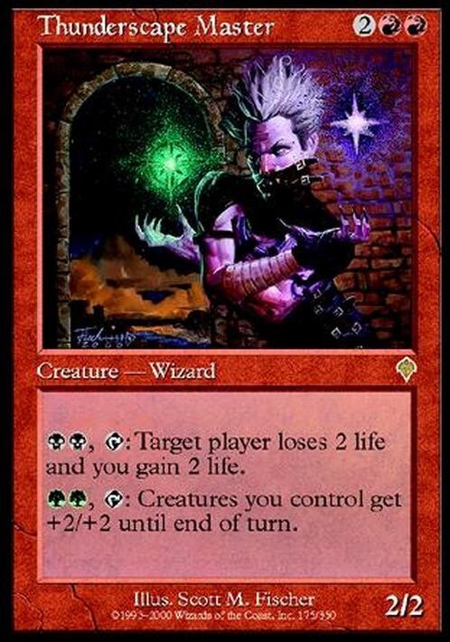 Thunderscape Master ~ Invasion [ EX ] [ Magic MTG ]