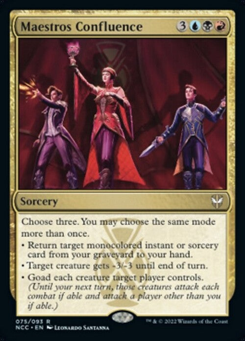 Maestros Confluence ~ Commander: Streets of New Capenna [ NM ] [ Magic MTG ]