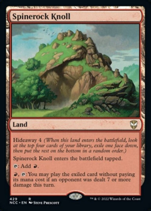 Spinerock Knoll ~ Commander: Streets of New Capenna [ NM ] [ Magic MTG ]