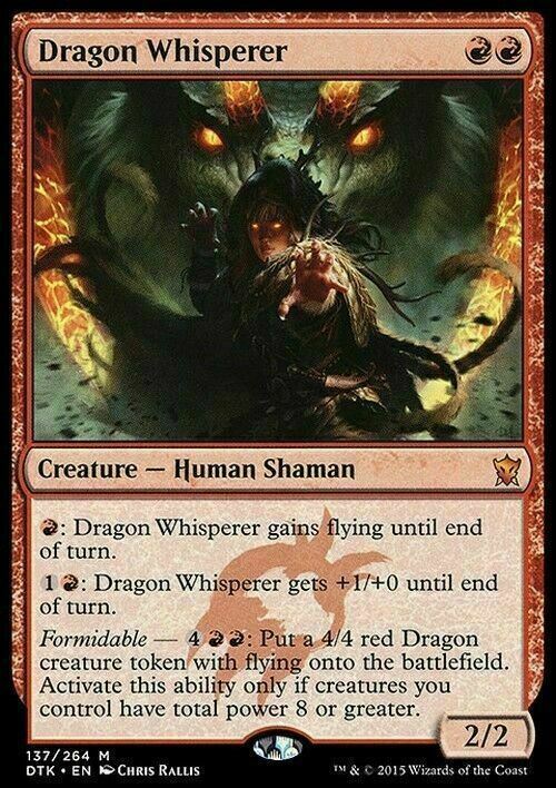 Dragon Whisperer ~ Dragons of Tarkir [ EX ] [ Magic MTG ]
