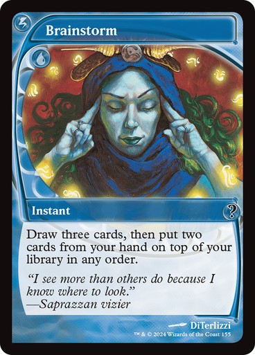 Brainstorm ~ Mystery Booster 2 [ NM ] [ Magic MTG ]