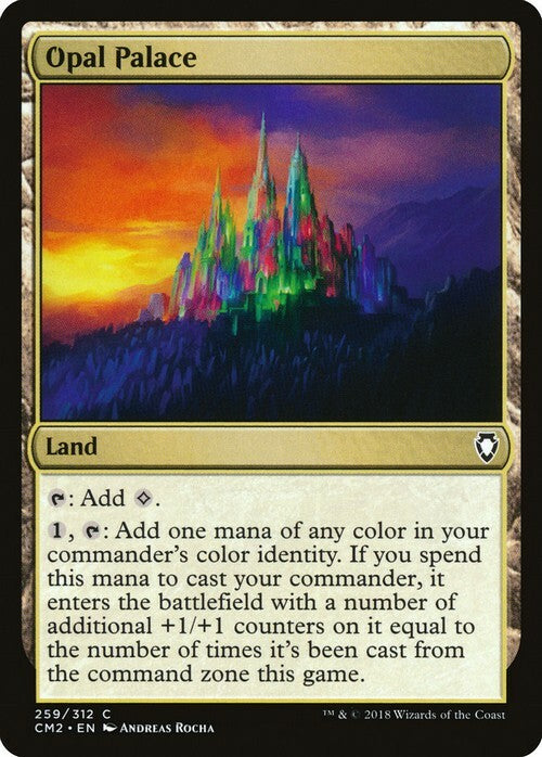 Opal Palace ~ Commander Anthology 2 [ EX ] [ Magic MTG ]
