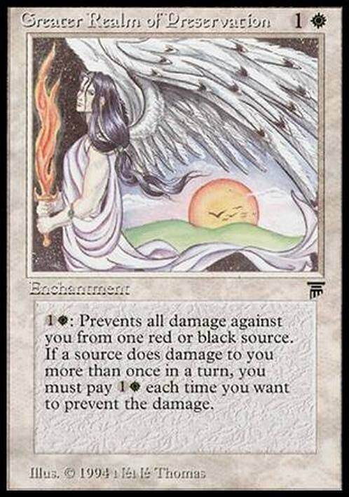 Greater Realm of Preservation ~ Legends [ EX ] [ Magic MTG ]