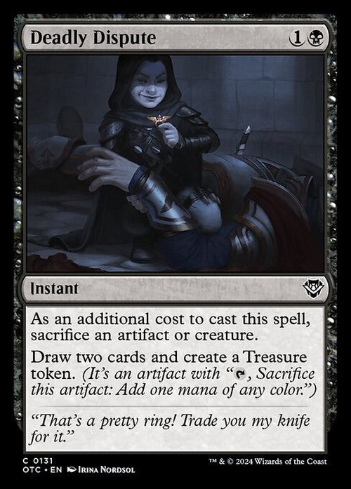 Deadly Dispute ~ Commander: Outlaws of Thunder Junction [ NM ] [ Magic MTG ]