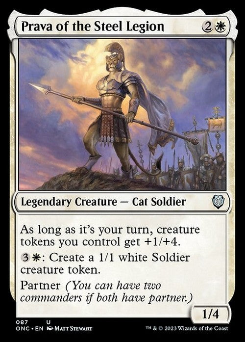 Prava of the Steel Legion ~ Commander: Phyrexia [ NM ] [ Magic MTG ]