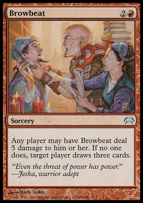 Browbeat ~ Planechase [ EX ] [ Magic MTG ]